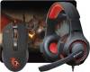 Gaming Set Defender Devourer MHP-006 Mouse + Headphones+ Mousepad